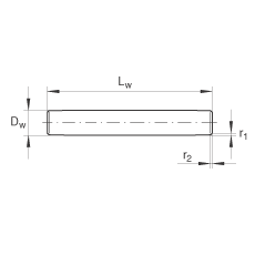 NRB2,5X7,8-G2軸承