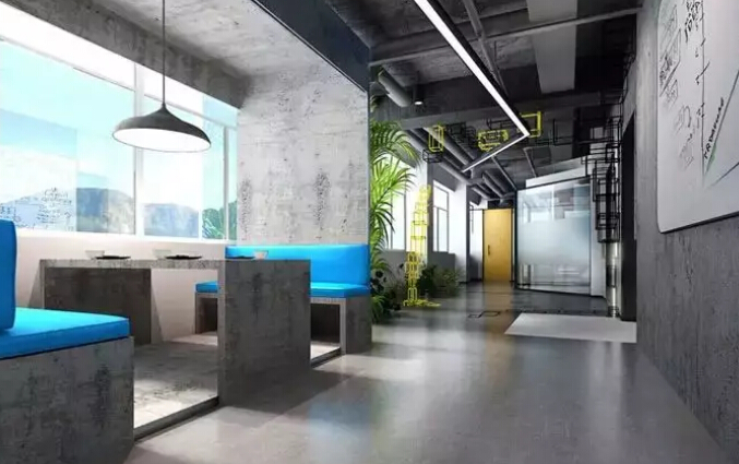 青島辦公室裝修現(xiàn)代簡約風格設計案例